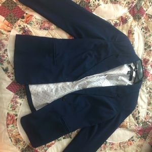 Blue suit for women